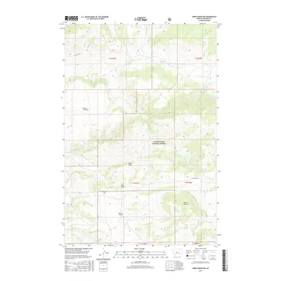 2017 Map of Sheep Mountain, 2017 Print