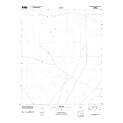 2010 Map of Sheep Mountain, 2010 Print
