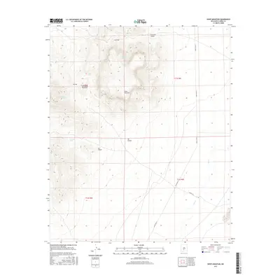 2017 Map of Sheep Mountain, 2017 Print
