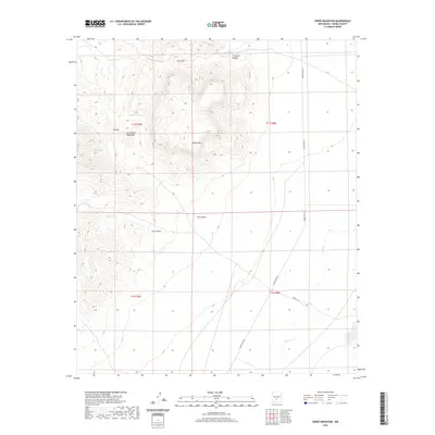 2020 Map of Sheep Mountain, 2020 Print