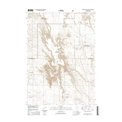 2015 Map of Sheep Mountain Table, 2015 Print