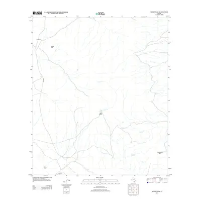 2013 Map of Sheep Peak, 2013 Print