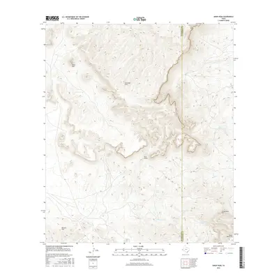 2016 Map of Sheep Peak, 2016 Print