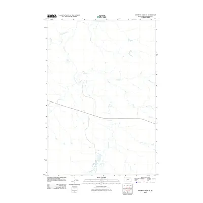 2012 Map of Sheep Pen Draw SE, 2012 Print