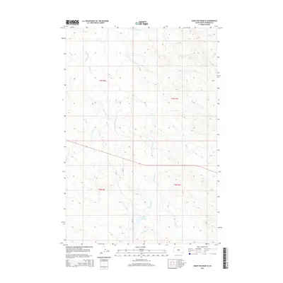 2015 Map of Sheep Pen Draw SE, 2015 Print