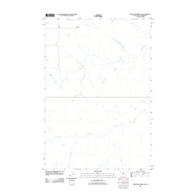 2012 Map of Sheep Pen Draw SW, 2012 Print