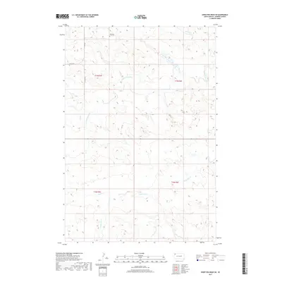 2017 Map of Sheep Pen Draw SW, 2017 Print