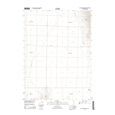 2015 Map of Sheep Ranch Springs, 2015 Print