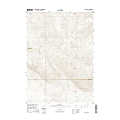 2015 Map of Sheep Ridge, 2015 Print