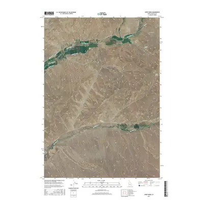 2017 Map of Sheep Ridge, 2017 Print