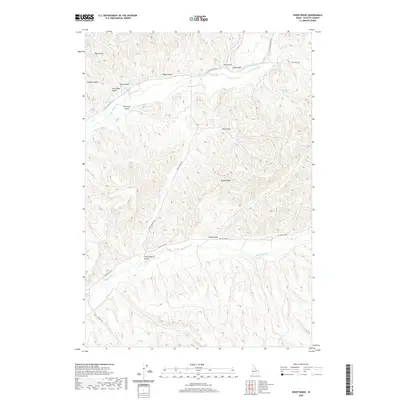 2020 Map of Sheep Ridge, 2020 Print