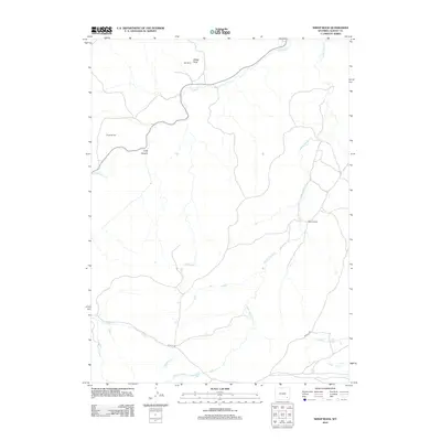2012 Map of Sheep Rock, 2012 Print