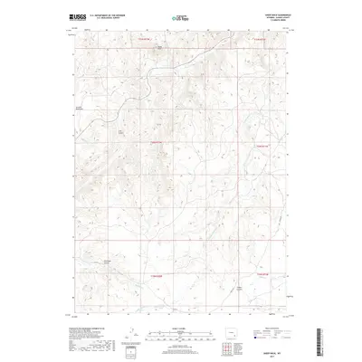 2017 Map of Sheep Rock, 2017 Print