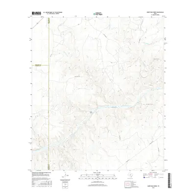 2016 Map of Sheep Run Creek, 2016 Print