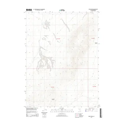 2014 Map of Sheep Spring, 2014 Print