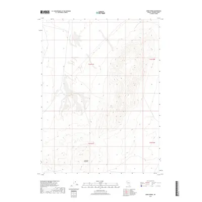 2018 Map of Sheep Spring, 2018 Print