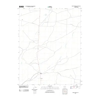 2010 Map of Sheep Springs, 2010 Print
