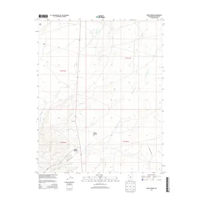 2013 Map of Sheep Springs, 2013 Print