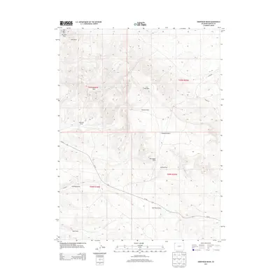 2013 Map of Sheephead Basin, 2013 Print