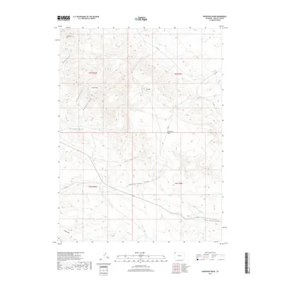 2019 Map of Sheephead Basin, 2019 Print