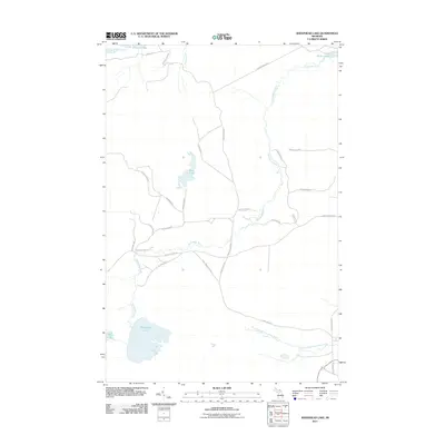 2011 Map of Sheephead Lake, 2011 Print