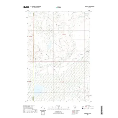 2019 Map of Sheephead Lake, 2019 Print