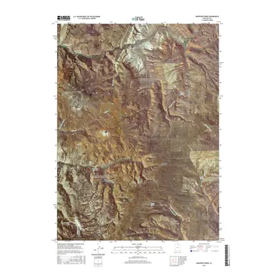 2017 Map of Sheeppen Creek, 2017 Print