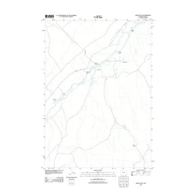 2012 Map of Sheets Flat, 2012 Print