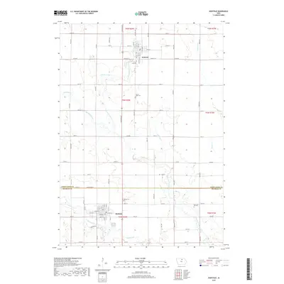 2018 Map of Sheffield, 2018 Print