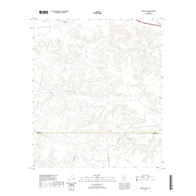 2019 Map of Sheffield NW, 2019 Print