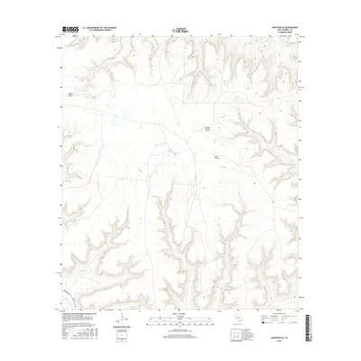 2016 Map of Sheffield SE, 2016 Print