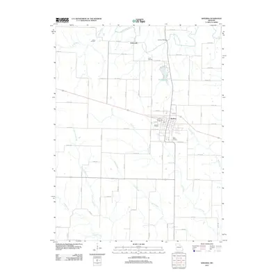 2012 Map of Shelbina, 2012 Print