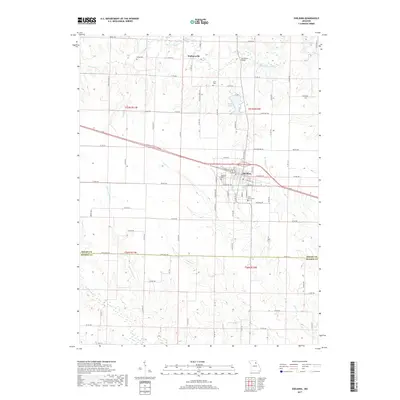 2017 Map of Shelbina, 2017 Print