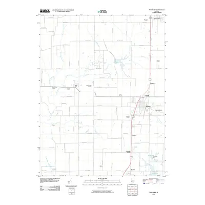 2010 Map of Shelburn, 2010 Print