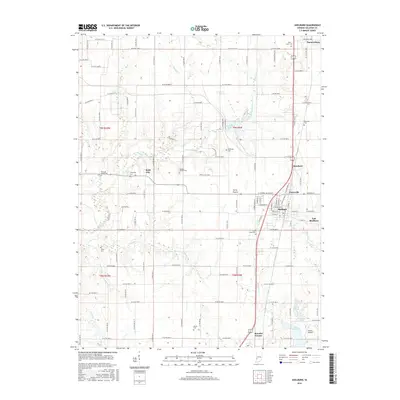 2016 Map of Shelburn, 2016 Print