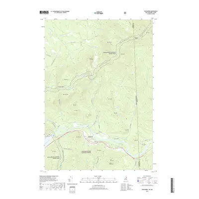 2018 Map of Shelburne, 2018 Print