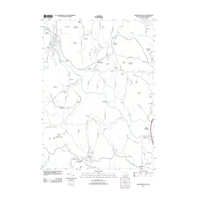 2012 Map of Shelburne Falls, 2012 Print