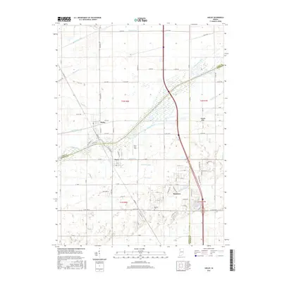 2016 Map of Shelby, 2016 Print