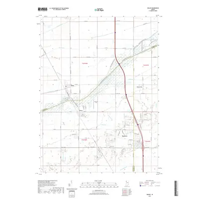 2019 Map of Shelby, 2019 Print