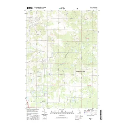 2017 Map of Shelby, 2017 Print