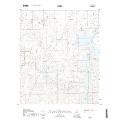 2020 Map of Shelby, 2020 Print