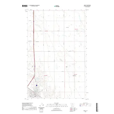 2020 Map of Shelby, 2020 Print