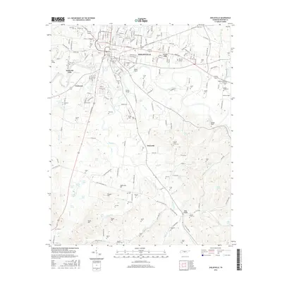 2016 Map of Shelbyville, 2016 Print