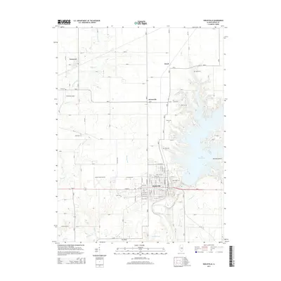 2015 Map of Shelbyville, 2015 Print