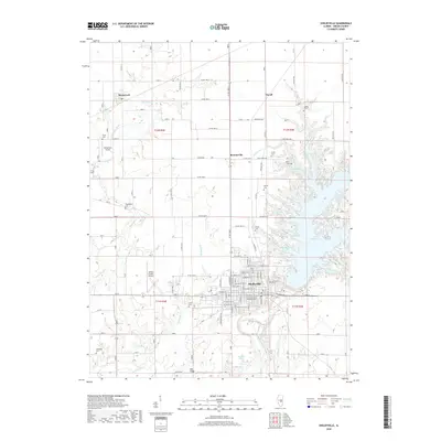 2018 Map of Shelbyville, 2018 Print