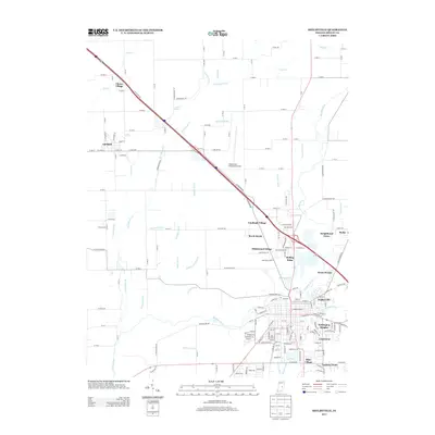 2013 Map of Shelbyville, 2013 Print