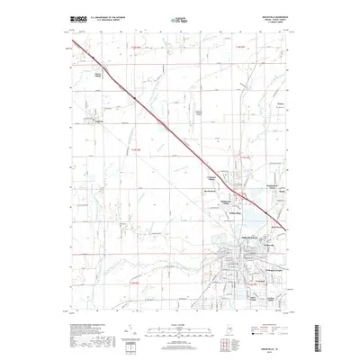 2019 Map of Shelbyville, 2019 Print