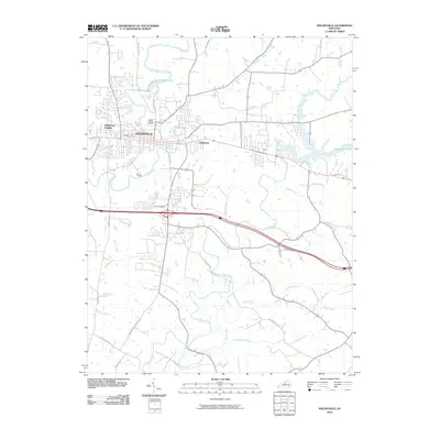 2010 Map of Shelbyville, 2010 Print
