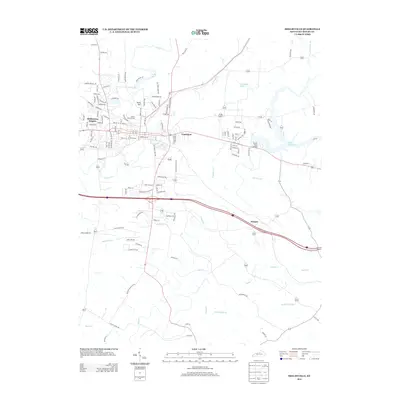 2013 Map of Shelbyville, 2013 Print