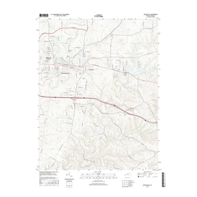 2016 Map of Shelbyville, 2016 Print